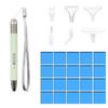 1Set USB Rechargeable 5D Diamond Painting Point Drill Pen Set Tools DIY Luminous Embroidery Diamond Drawing Drill Pen