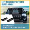 Rear Window Hinge Set Liftgate Glass Hinge Right and Left Fit for Ford Explorer 98-02,for Mercury Mountaineer 1998-2001,1L2Z-98420A68-AA,