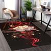 Lotus Chair Mat Office Carpet Oversized Rug for Home Decor, Sofa Carpet, Office Flooring, Gift Idea Suitable for Bedroom, Living Room