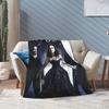 The Vampire Diaries Printed Blanket For Men Women Warm Cozy Fluffy Throw Blankets for Couch 50x60 Inches Multiple Sizes