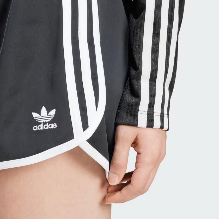 adidas Shorts da Corsa 3-Stripes da Donna Originals Nero Donna JD3119