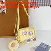 Girl Pvc Small Crossbody Bag With Zipper Pocket For Daily Casual Use