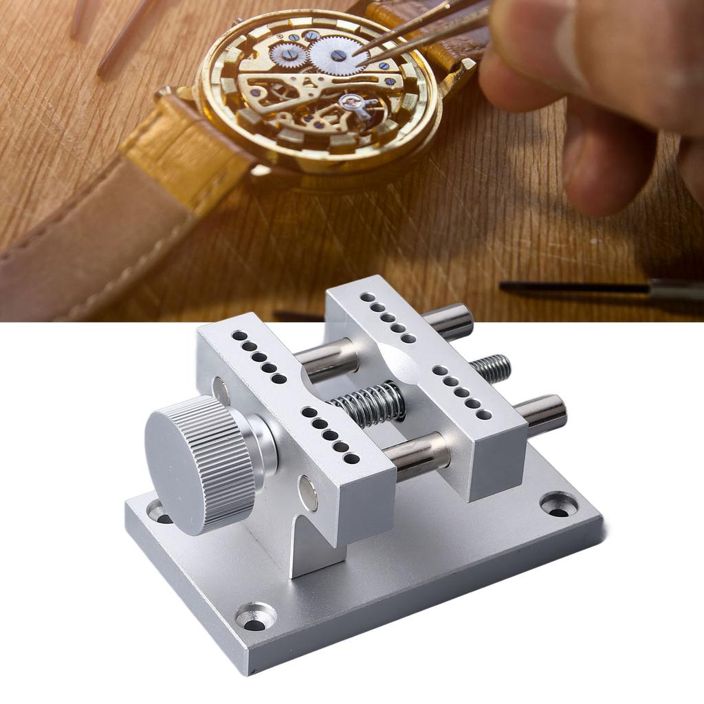 Watch Case Holder Professional Aluminium Alloy   Metal Watch Case Holder Repair Tool