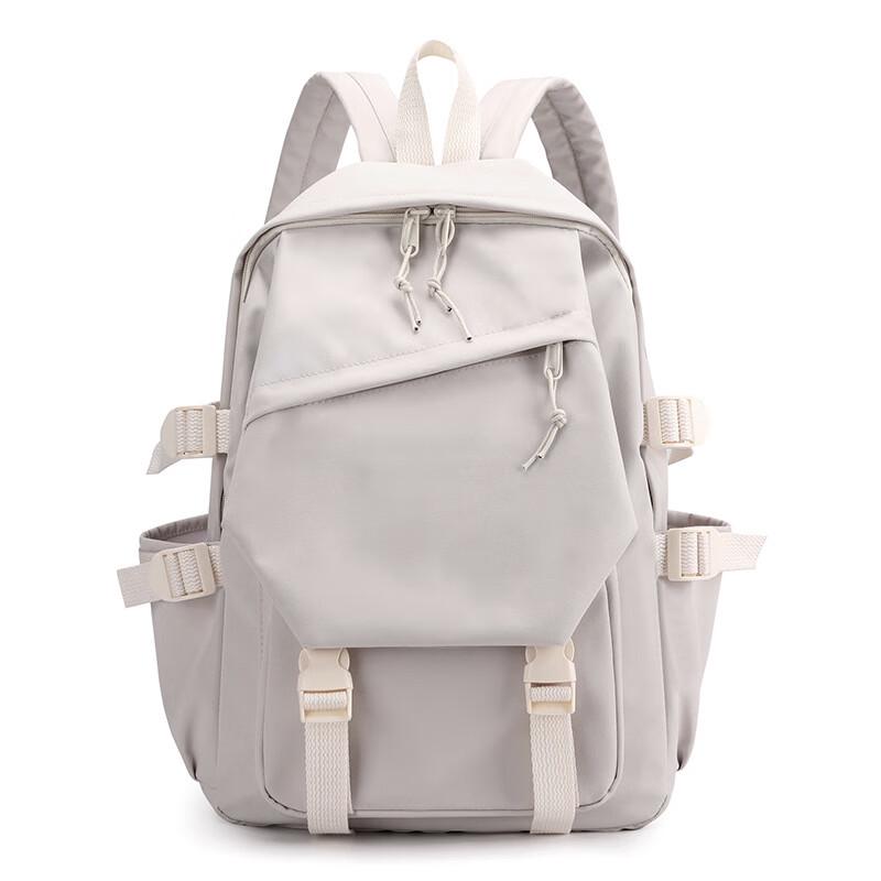 Japanese Retro Graffiti Color-Block Backpack