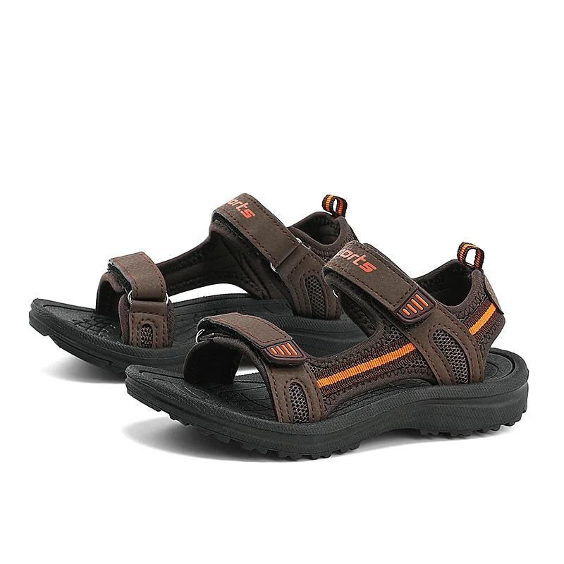 

Boys Beach Outdoor Sandals Summer Lightweight Anti-Slip Breathable Kids Shoes for Children Soft Sole Comfortable EVA 30