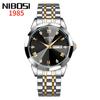 Quartz Watch Fashion Diamond-Encrusted Steel Belt Men'S Watch Luminous Waterproof