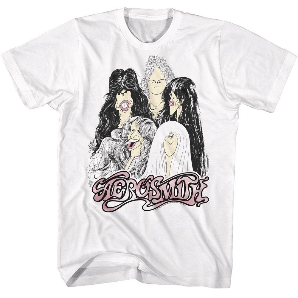 Aerosmith Cartoons Music Shirt Unisex T-Shirt XXL