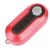 jingyuqin 3 Button Flip Remote Key Case Shell Cover Housing For Fiat 500 Panda Punto Bravo Car Alarm Keyless Entry Fob