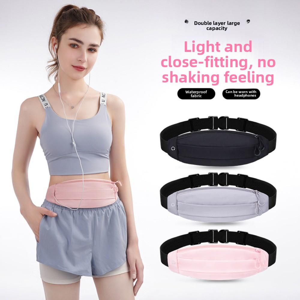 High Elastic Running Waist Bag Ultra-Thin Sports Phone Bag Sport Mobile Waist Bag Outdoor Riding