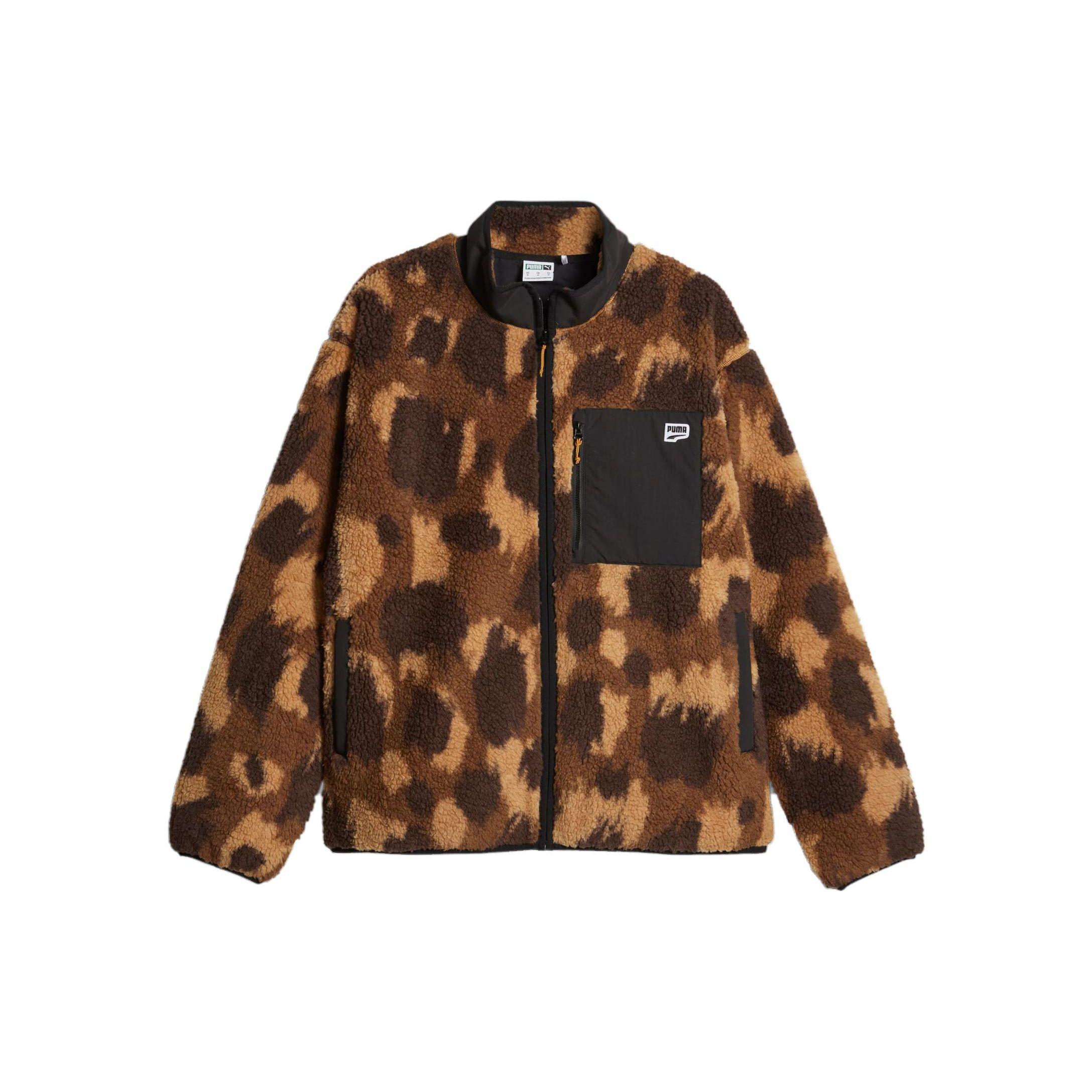 

Puma Мужская куртка Downtown Sherpa Jacket Коричневая 621677-01 XS