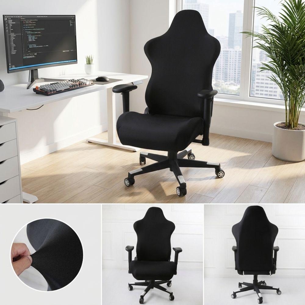 Stretch Fit Gaming Chair Cover Thickened Fabric Computer Chair Cover Gaming Chairs