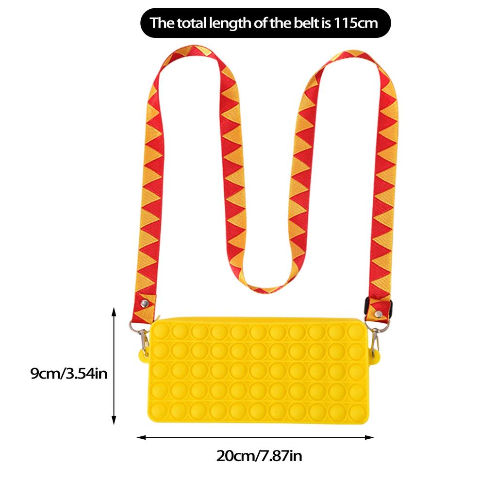 Silicone Sensory Decompression Desktop Puzzle Decompression Backpack