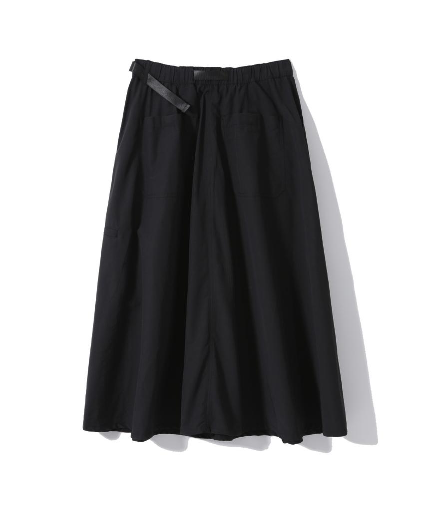 Haebeuopeudyuti Ripstop Hiker Fatigue Skirt (Black)