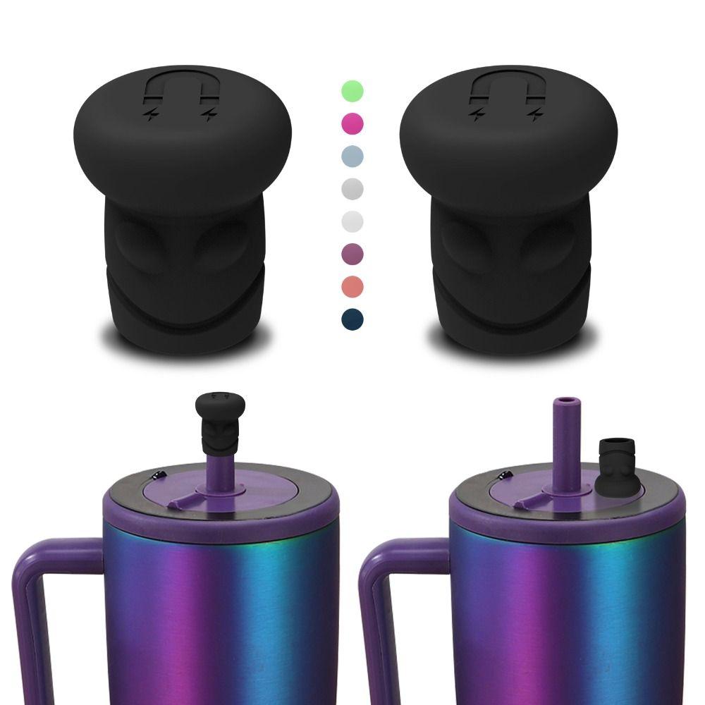 Silikon-Strohhalmschutz Auslaufsicher Flaschendeko für Brumate Era/Resa Becher Universell