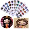 Doll Educational Toys Cartoon Eyes Stickers Clay Decals Face Organ Paster Love Cute Sticker