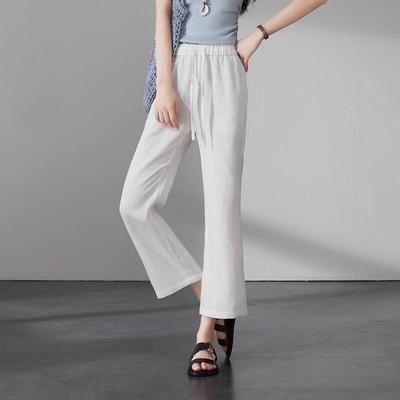 SOFSIL Damen Sommer High-Waist Schlaghosen