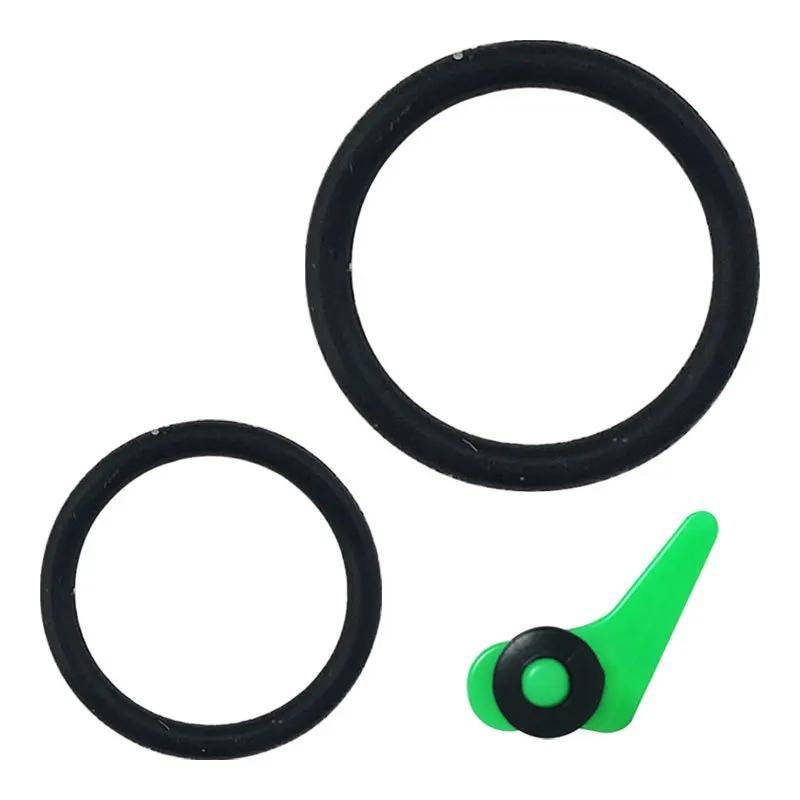 10 teile/los Angelrute Pole Haken Keeper-Sicher Silikon Ring Iso Halten Köder Lockt und Jigs für Sicheres und Einfaches Angeln