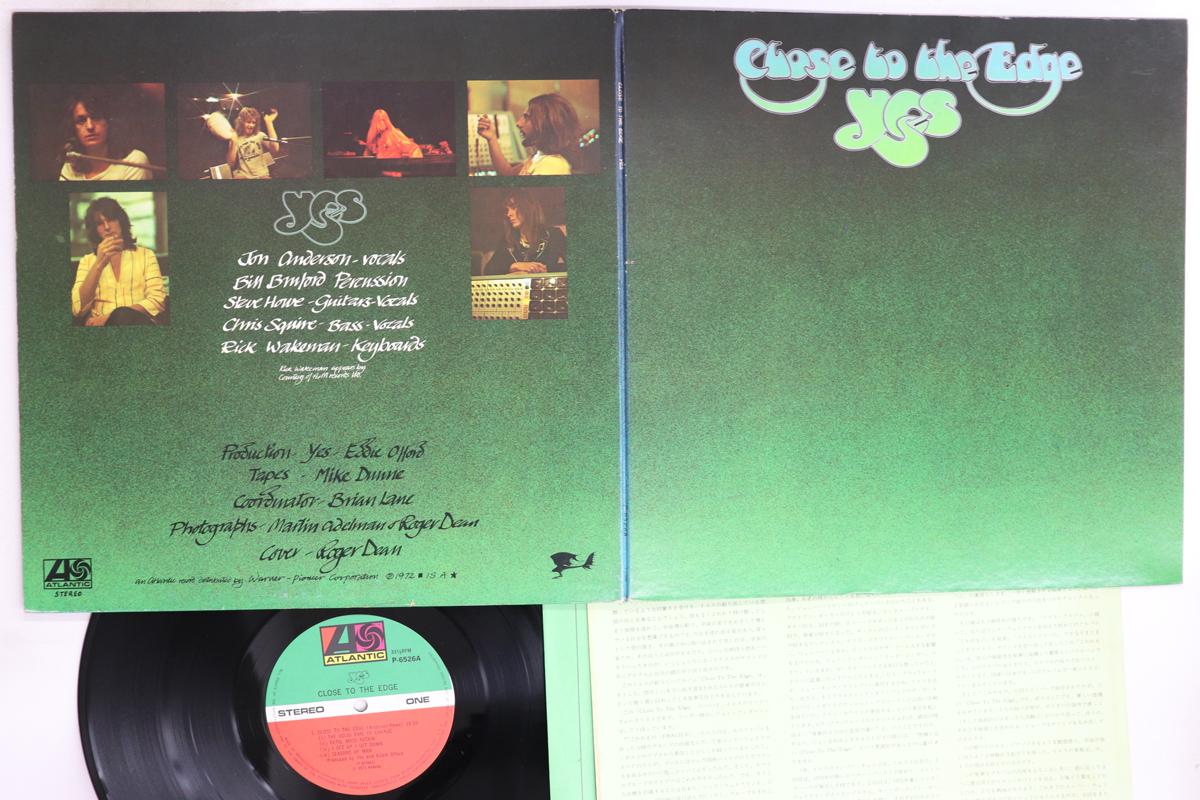 

LP Record YES - Close To The Edge P6526A ATLANTIC 1972 Japan Rock Used