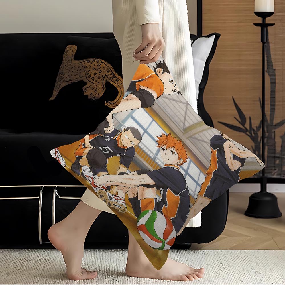 Haikyu Cushion Cover Pillowcase Upholstery Sofa Throw Pillow Home Decor Pillowcas