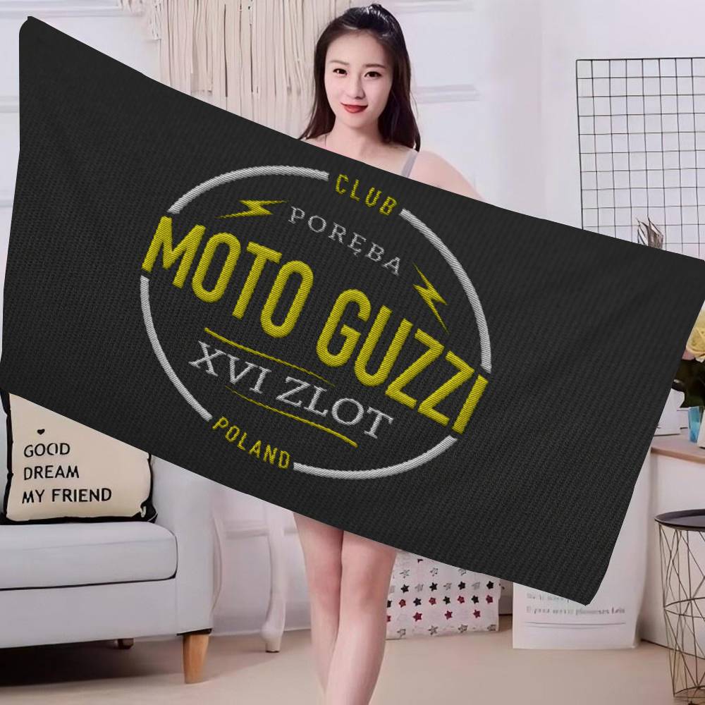 

G-Guzzis Motorcycle Microfiber Beach Towel Absorbent Quick dry Soft Yoga Swimming Resort Mountain Climbing Towel W40*H60(CM)