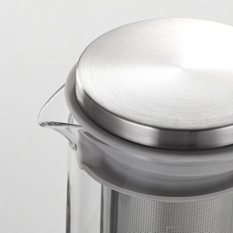 Elegantní karafy na kávu Cold Brew z borosilikátového skla Praktický kávovar Cold Brew s extrakcí chuti