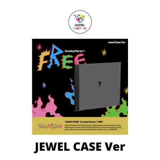 

Jewel Case Ver YOUNG POSSE 4-й EP-альбом Growing Pain pt 1 БЕСПЛАТНО No POB