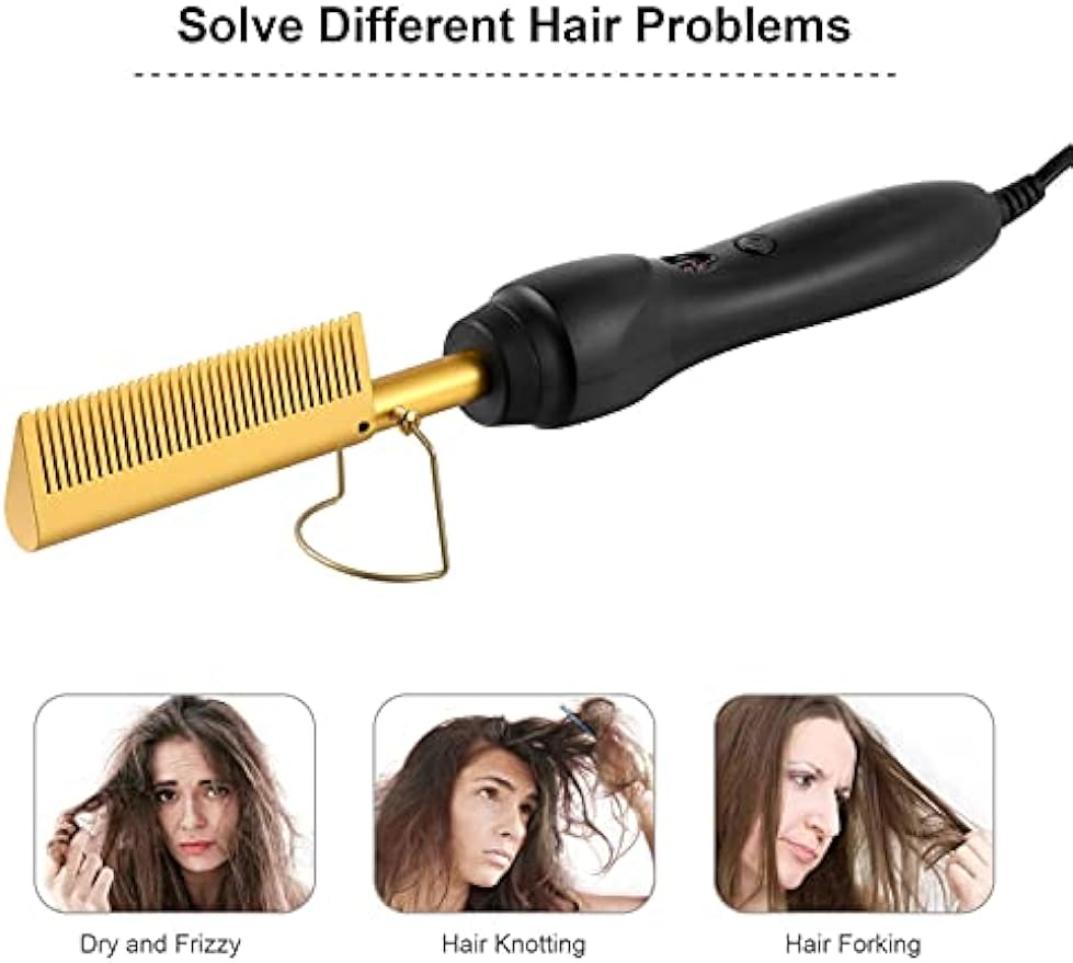 Hot Comb One Step Volumizer Hair Dryer Hair Straightener And Curler Salon Styling Hot Air Brush Tangle Negative Ions Hair Blower