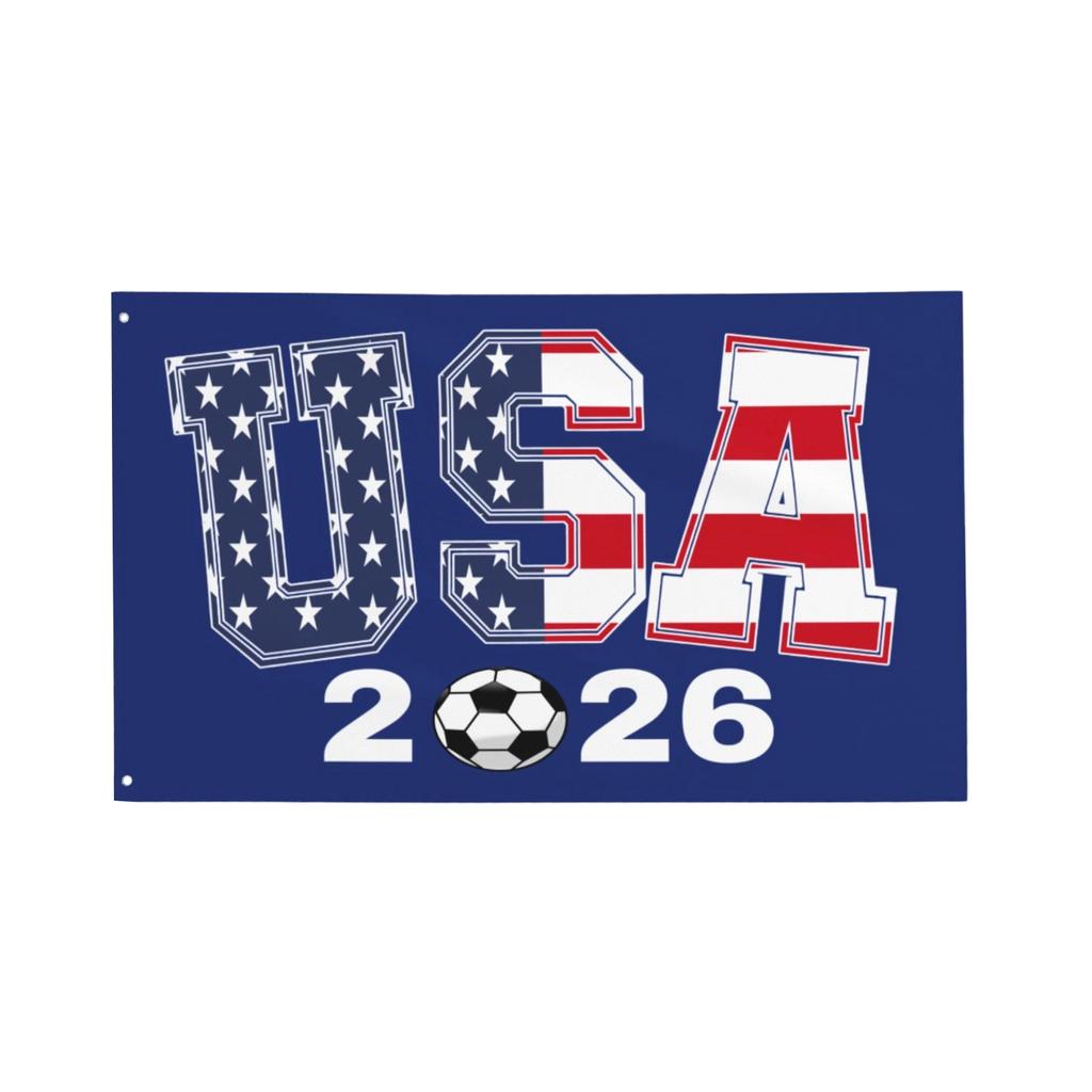 3x5FT World Flag USA Fan Support Banner