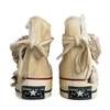 Converse 1970s All Star Burning Rose Vintage Non-Slip Abrasion Wrap Lightweight High Top Espadrilles Unisex Beige