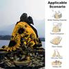 1pc Sunflower Printing Lightweight Flannel Blanket, Comfortable and Warm Blanket,  Sofa Bed and Couch Office, Suitable for Gift Blankets