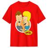 Unisex Tshirts Beavis And Butthead Funny 100 Cotton Tees Short Sleeve T Shirt Crewneck Tops Graphic Printed