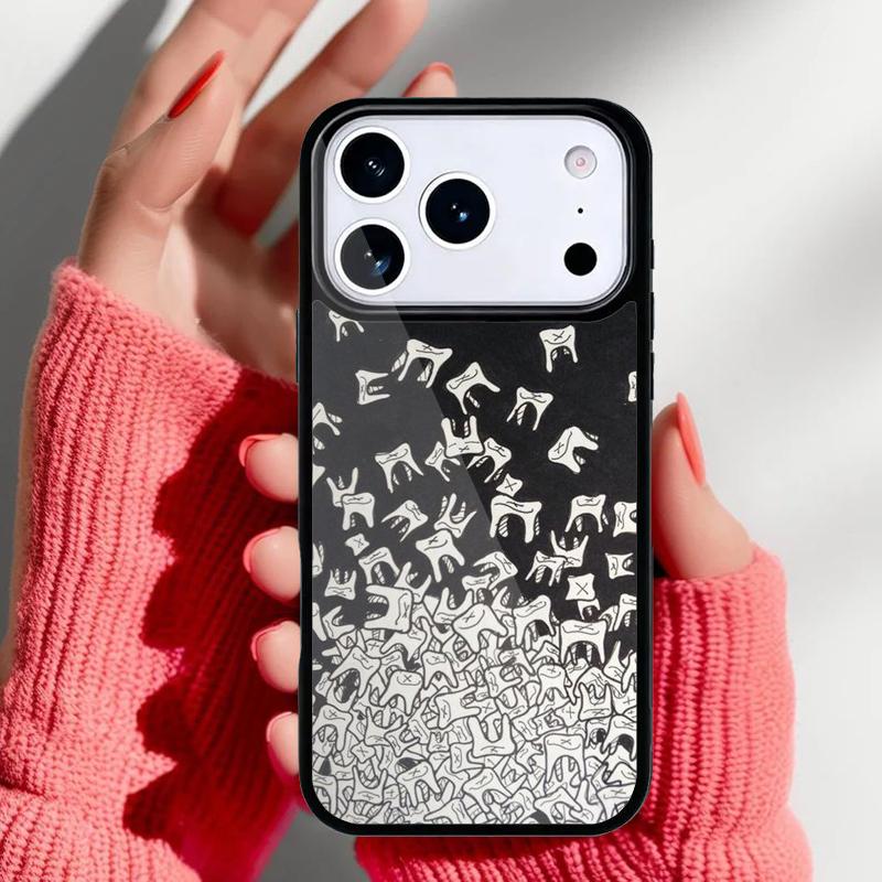 Dentist Dental Tooth Phone Case for iPhone 17 16 15 14 13 Pro Max Back Cover for 12 11 Pro Coque
