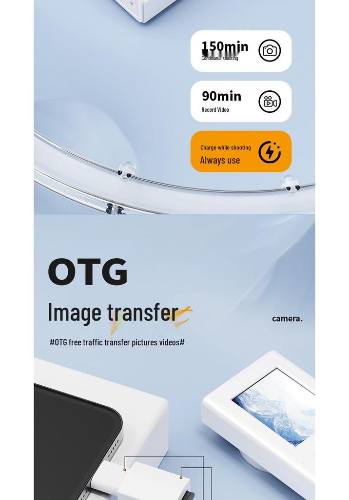Compact HD Digital Camera with Long Battery Life - Ideal for Students and Home Use