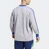 adidas Casual Striped Crew Neck Long Sleeve T-Shirt Men Tops Gray HT3473