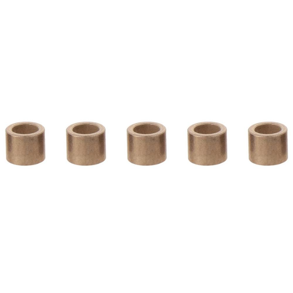 10pcs Sintered Bronze Self-Lubricating Bushings Gold Bronze Bushings Plain Bearings Machine Tools