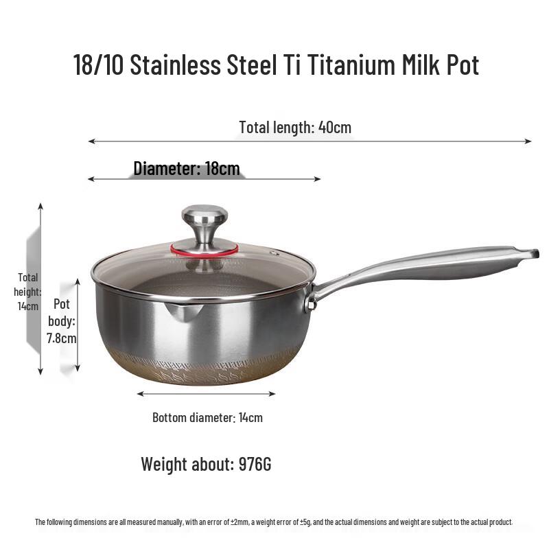 Titanium Tri-Ply Steel Yukihira Pot