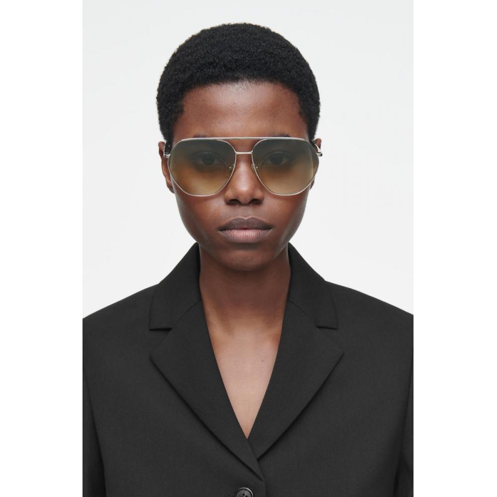 Солнцезащитные очки Cos Japan Skyline Авиаторы ombré/silver/ONESIZE