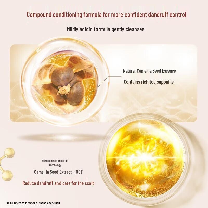 SEEVA Tea Seed Oil Control Anti-Dandruff Shampoo