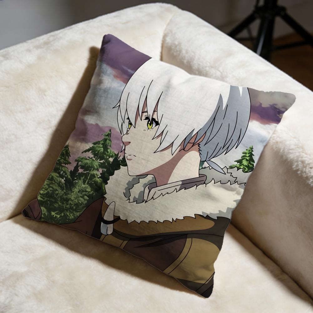 Hot TTo Your Eternity Season 3ing Cushion Cover Soft Decorative Pillow Case Suitable for Bedroom Sofa Car Travel Use