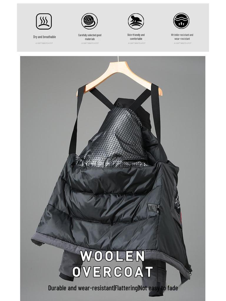 Harbin Snow Town Winter Parkas: Thickened Cold Protection Couple's Workwear for Men & Women