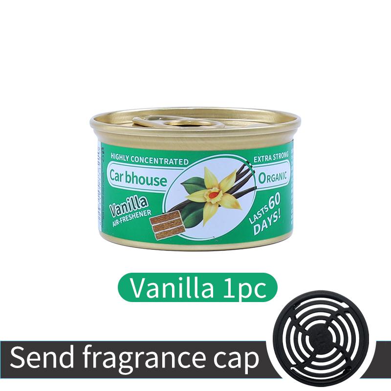 Bestseller Holzblock Dosenauto Aromatherapie, Auto Duftpaste, Deodorierender Lufterfrischer, Hochwertiges Festparfüm