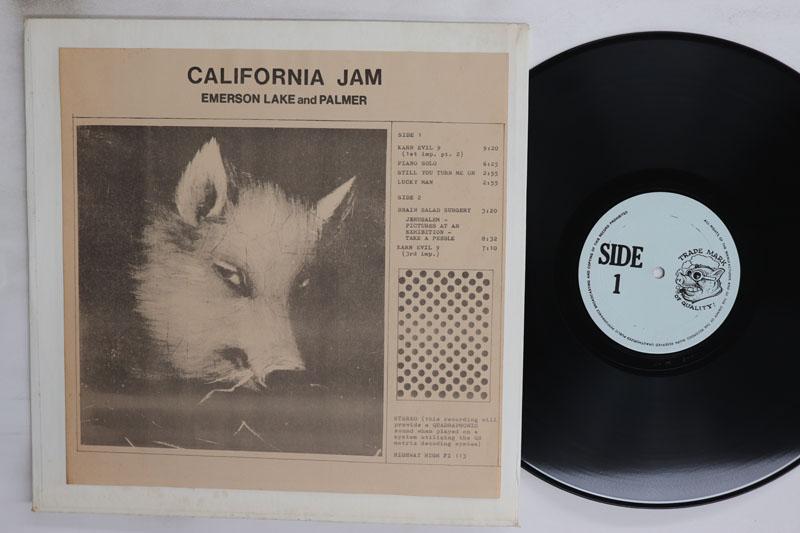 

LP Record EMERSON LAKE PALMER California Jam HHCER113 Highway High F 1974 US Rock Used