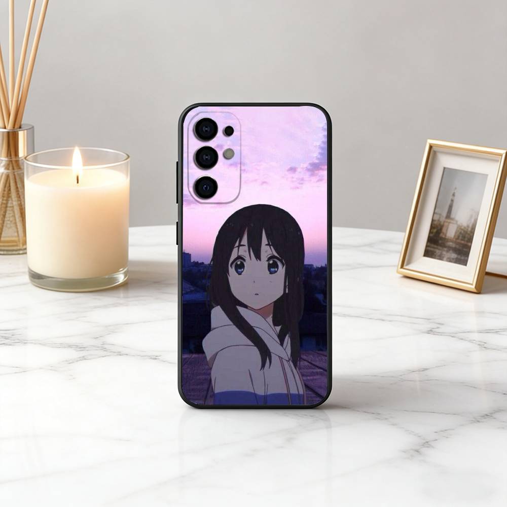 T-Tamako Market K-Kitashirakawa Phone Case For Samsung S25,S24,S21,S22,S23,S30,Ultra,S20,Plus,Fe,Lite,Note,10,Black Cover