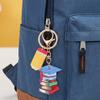 4PCS Playful Stationery And Pencil Shaped Keychains Perfect For Academic Celebrations And Student Incentives