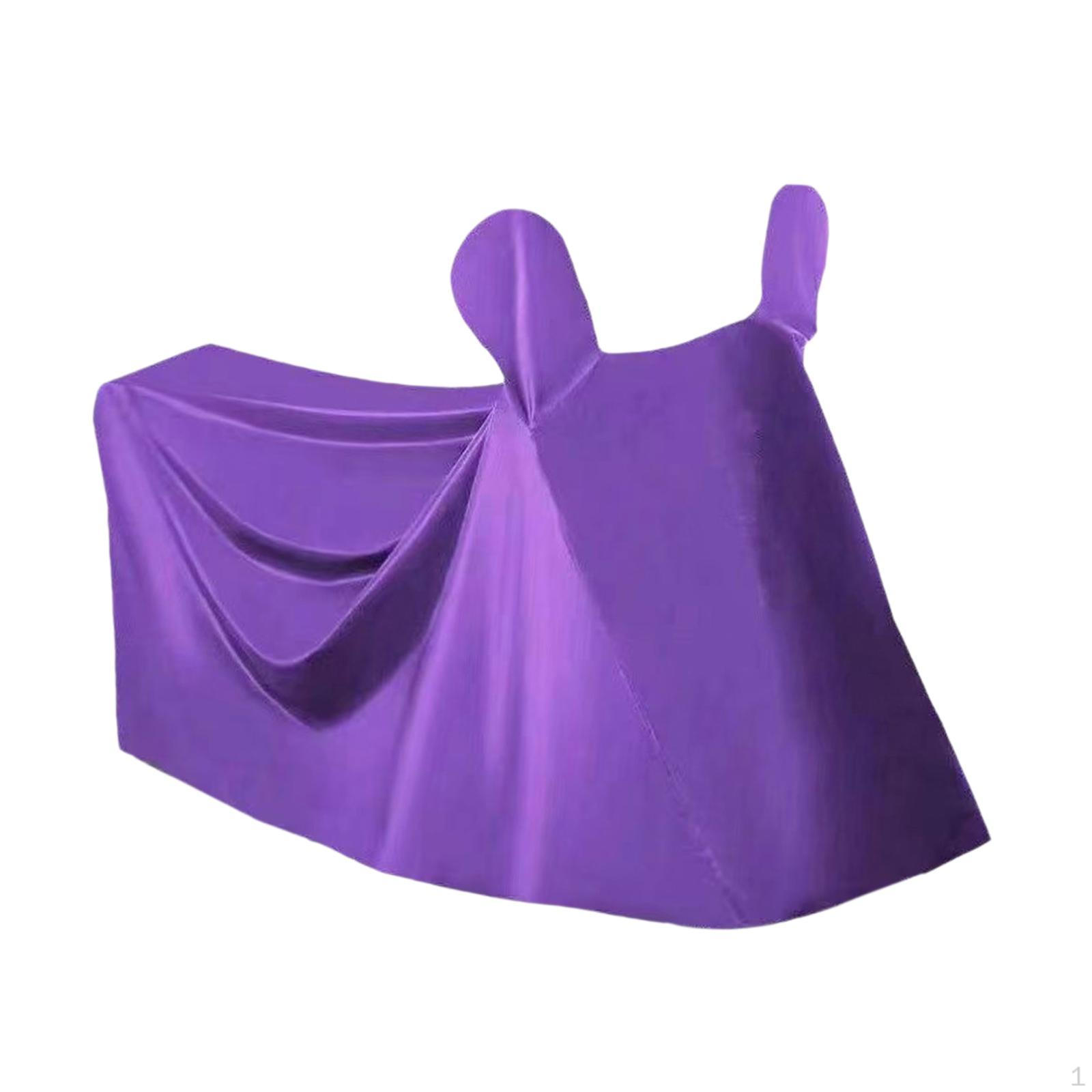 

Motorcycle Cover Bike Dust Resistant Oxford Cloth Sun Protection Protective фіолетовий