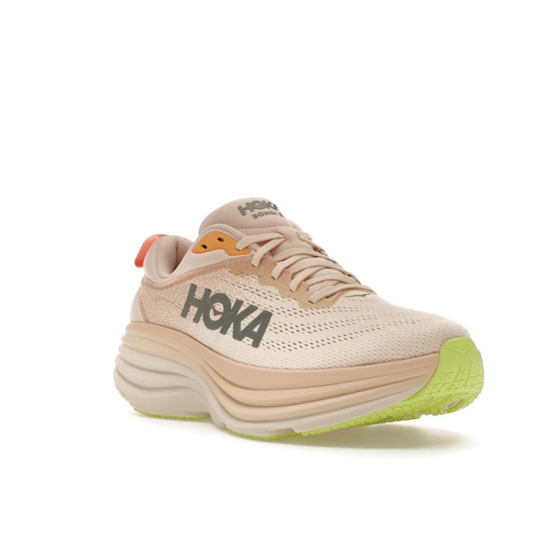 HOKA  Bondi 8 Cream Vanilla Women Sneakers 1127952-CMV