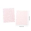 Hollow Heart Sticker For Nail Gold Pink Love For Women Slider Nail Art Decoration Holographic Manicure Accessory