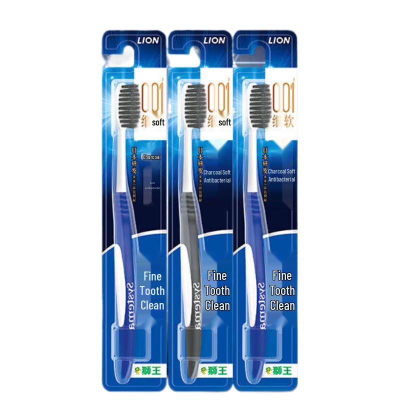 Lion King Carbon Energy Soft Bristle Toothbrush (3-Pack)