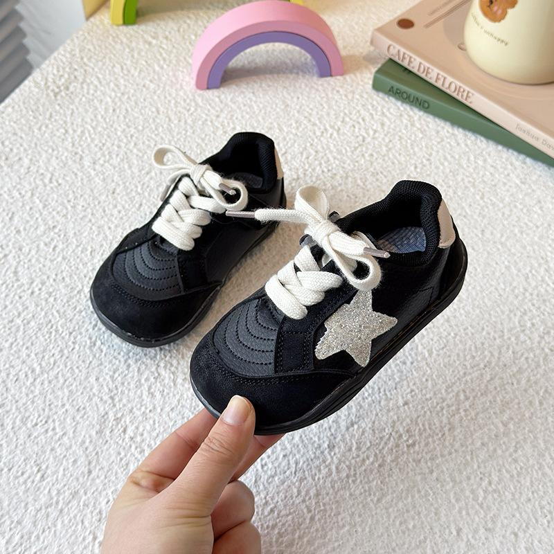 Baby Toddler Shoes Summer Boys Girls Star Block Soft Sole Comfortable Casual Single Shoes