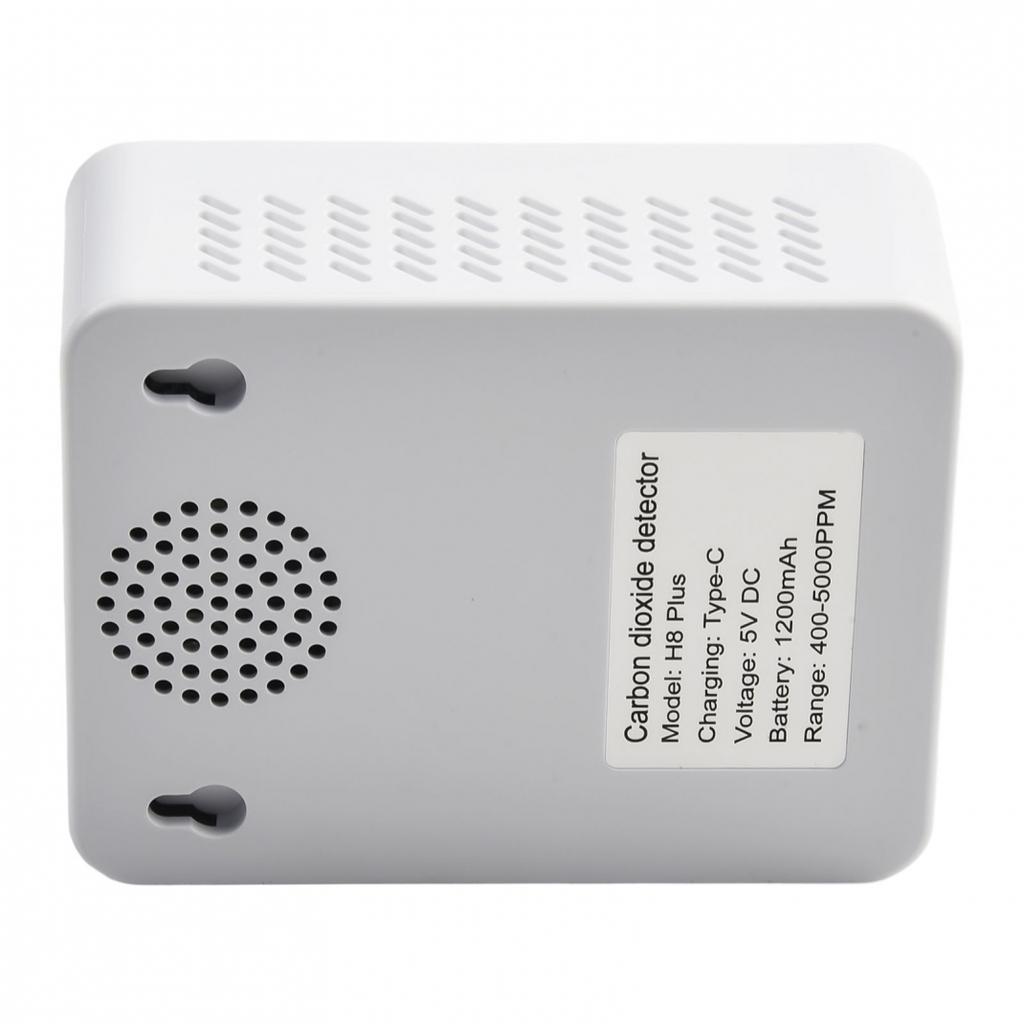 Kompakter Raumluftqualitätsmonitor mit Temperatur- und Feuchtigkeitsmessung